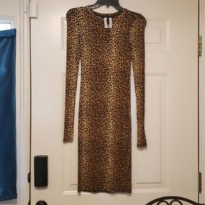 SEXY BCBGMaxAzria Animal Print Dress (XS) - New! Never Worn!